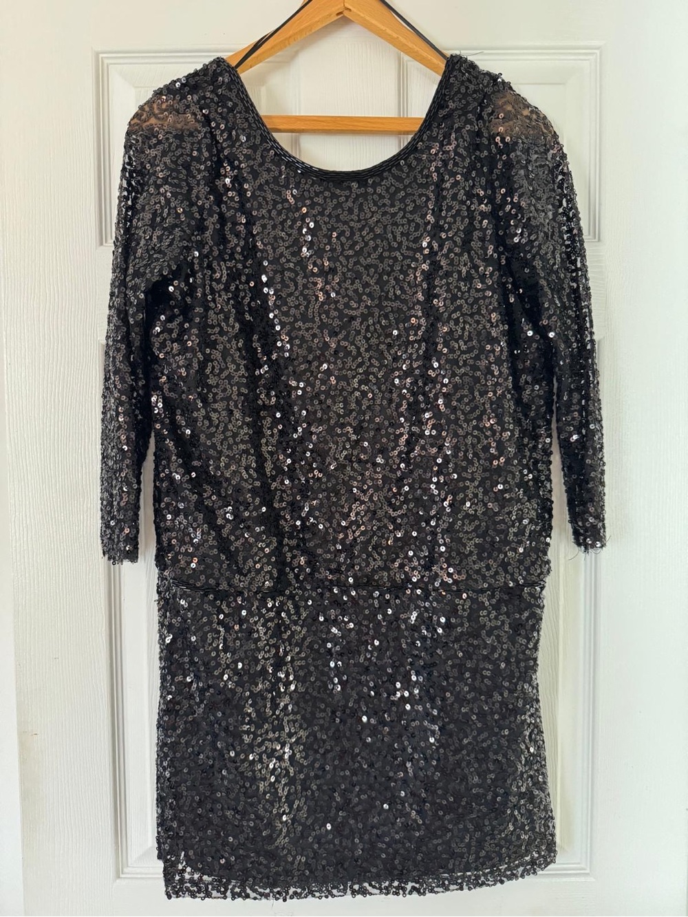 Smart Set Black Sequin Mini Dress